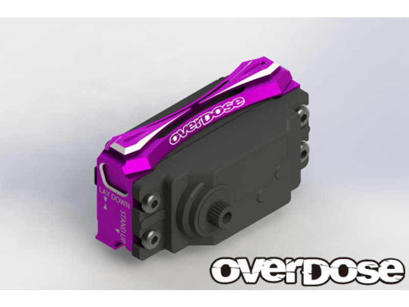 Overdose 2-Way Layout Aluminum Servo Mount for Vacula, Divall, Vacula II, GALM / Color: Purple