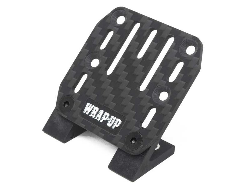 WRAP-UP Next 0458-FD - Carbon ESC Plate & Slash Mount Set