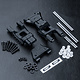 MB Alum. Rear Lower Arm Set / Black