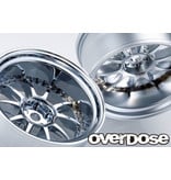 Overdose SSR Professor SP3 / Color: Matte Chrome / Offset: 9mm (2pcs)