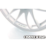 Overdose R-SPEC Work Emotion CR Kiwami / Color: White / Offset: 7mm (2pcs)