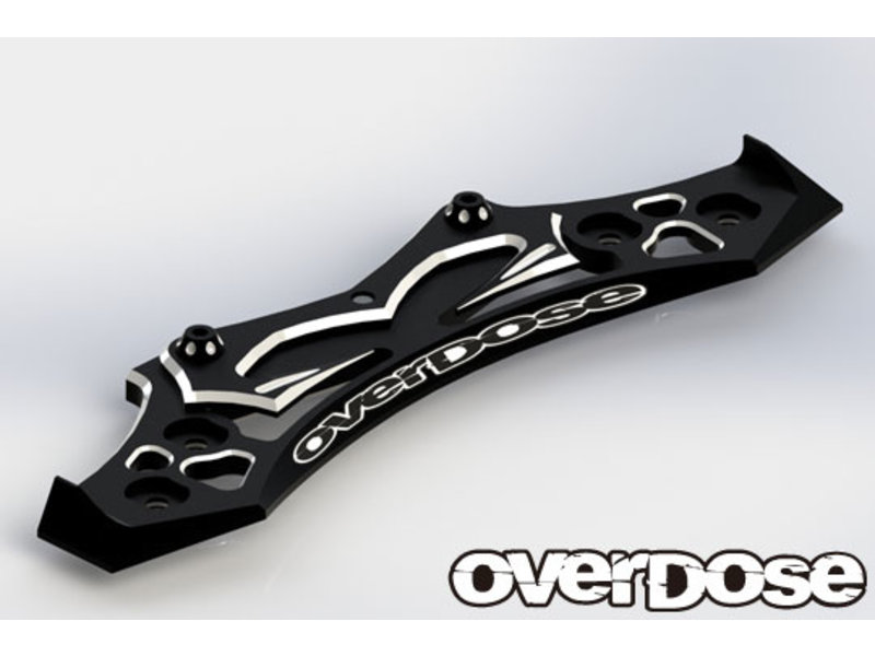 Overdose Aluminum Bumper for OD, YOKOMO / Color: Black