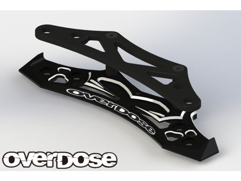 Overdose Aluminum Bumper for OD, YOKOMO / Color: Black