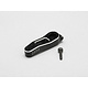 Alum. Clamp Servo Horn 23mm for YD-2 Slide Rack (25T Yokomo/Futaba) - Black Edge Design