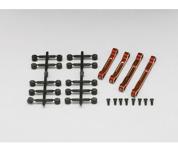 Yokomo Aluminium Adjustable Suspension Mount Set - Red