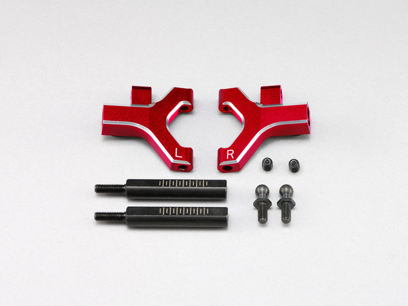 Yokomo Y2-R08FSCA - Aluminium Front Lower Short A-Arm - Red (1 set)