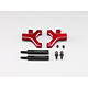 Aluminium Front Lower Short A-Arm - Red (1 set)