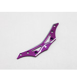 Yokomo Y2-P001BA - Aluminum Front Bumper Brace - Purple