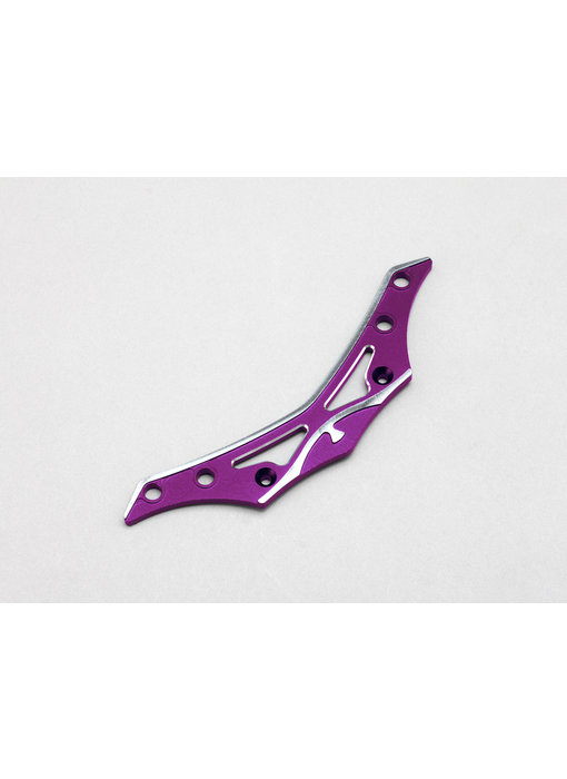 Yokomo Aluminum Front Bumper Brace - Purple