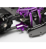 Yokomo Y2-P08FSCA - Aluminium Front Lower Short A-Arm - Purple (1 set)