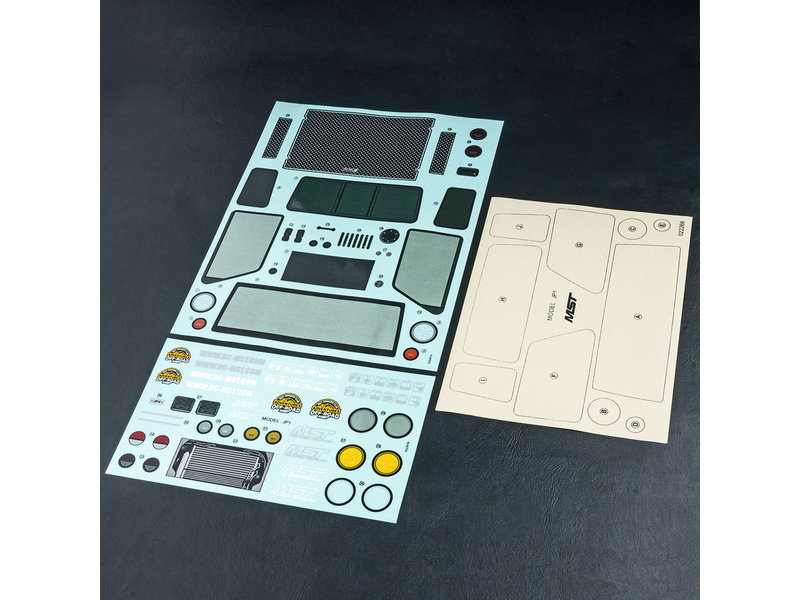 MST JP1 (Jeep Wrangler) Body Clear - DISCONTINUED