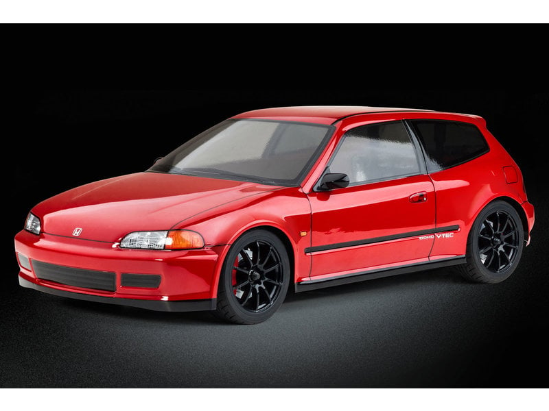 Mst r Tcr Ff 2wd 1 10 On Road Rtr Body Eg6 Honda Civic Red Drifted