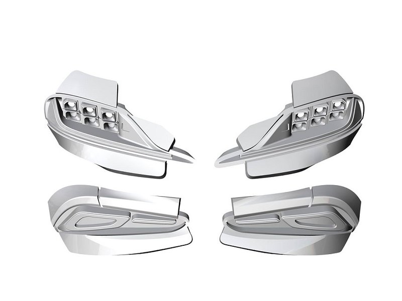 Rc Arlos AF-A90CLB - Lights Buckets CUSTOM for Toyota Supra CUSTOM (A90) - DISCONTINUED