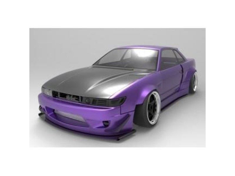 Addiction RC - AD-PB7-2 - NISSAN Silvia S13 ROCKETBUNNY Street