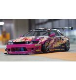 Addiction RC AD-PB7 - Nissan Silvia S13 ROCKETBUNNY (Toshiki Nagai Model) Body LIMITED SET