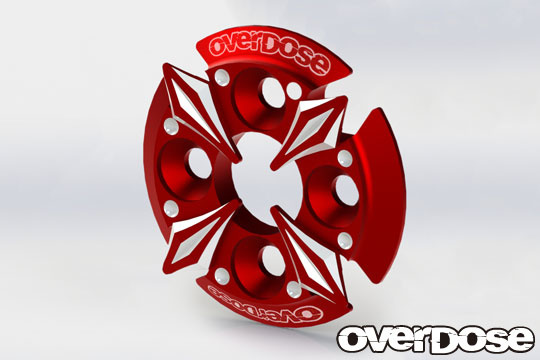 Overdose Spur Gear Support Plate Type-5 - Gold Overdose Spur Gear Support Plate Type-5 - Gold