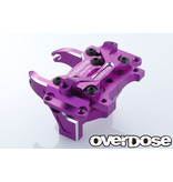 Overdose Aluminum Front Bulkhead Type-2 for Vacula II, GALM / Color: Purple