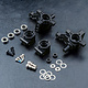 MB Alum. Rear Upright Set / Black