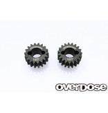 Overdose Counter Gear Super Low Gear Set (18T-19T) for GALM Gear Drive Set, XEX)