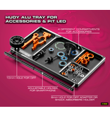 Hudy H109880 - Aluminium Tray for Accessories & Pit LED