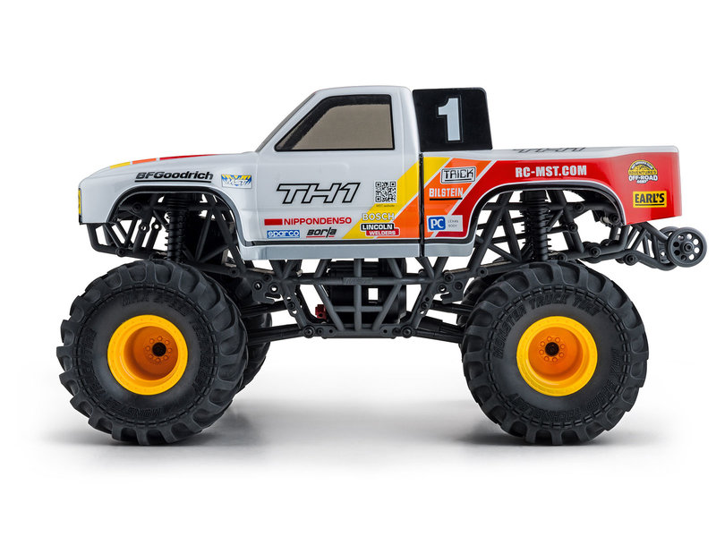 MST MTX-1 2WD 1/10 Monster Truck RTR 2.4G / Body: TH1 (Toyota Hilux) - White