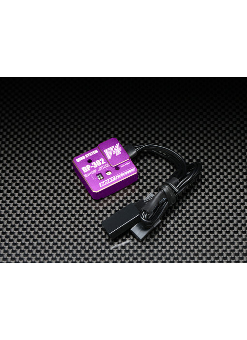 Yokomo Drift Performance DP-302V4P Steering Gyro 3CH - Purple Version