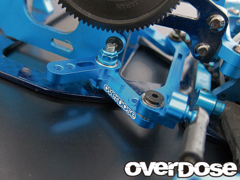 Overdose Aluminium Steering Crank Set for VDF / Color: Gold