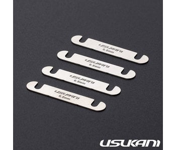 Usukani Stainless Steel Suspension Mount Spacer 0.5mm for NGE/PDS/YD-2 (4pcs)