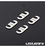 Usukani PDSP-42 - Stainless Steel FR Suspension Mounts Spacer 0.5mm for NGE/PDS (4pcs)