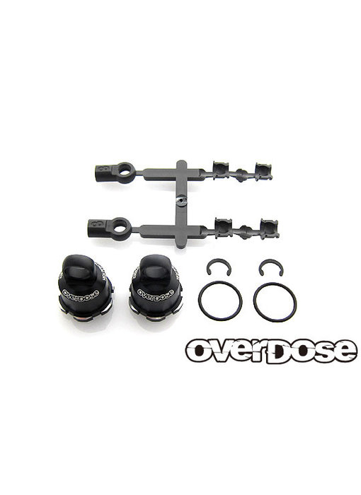 Overdose Long Alum. Shock Bracket Set for HG Shock Spec.2 (2)