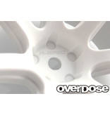 Overdose R-SPEC Work Emotion T7R / Color: White / Offset: 7mm (2pcs)