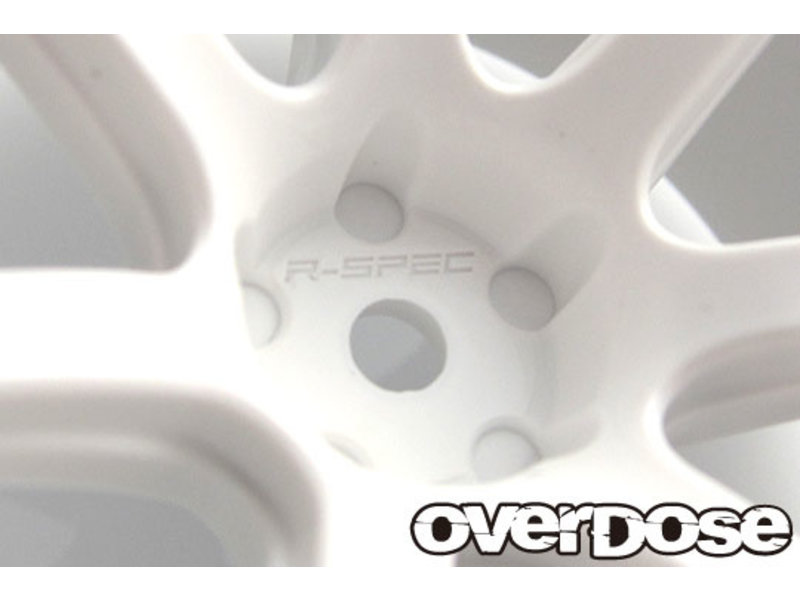 Overdose R-SPEC Work Emotion T7R / Color: White / Offset: 7mm (2pcs)