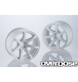 Overdose R-SPEC Work Emotion T7R / Color: White / Offset: 7mm (2pcs)