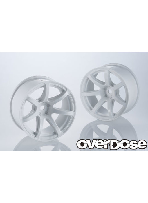 Overdose R-SPEC Work Emotion T7R / White / 7mm (2)