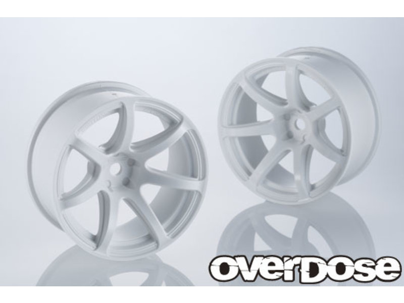 Overdose R-SPEC Work Emotion T7R / Color: White / Offset: 7mm (2pcs)