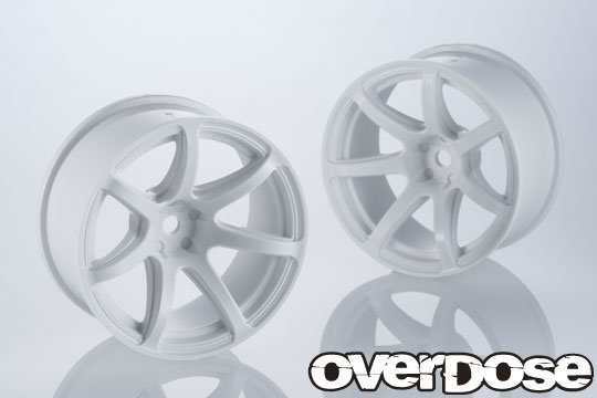 Overdose R-Spec WORK EMOTION T7R 30mm Wheel - White Overdose R-Spec WORK EMOTION T7R 30mm Wheel - White