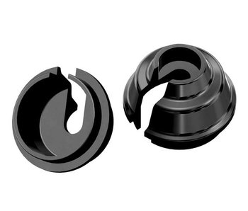 WRAP-UP Next Rate-Up Spring Retainer 8mm - Black (2pcs) - DISCONTINUED