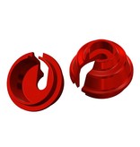 WRAP-UP Next 0495-FD - Rate-Up Spring Retainer 8mm - Red (2pcs) - DISCONTINUED