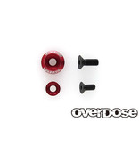 Overdose Wheel Washer Set for OD2713~8 / Color: Red