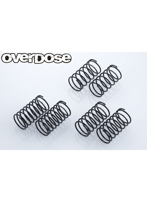 Overdose High Performance Shock Spring φ1.2mm Set (3x2)