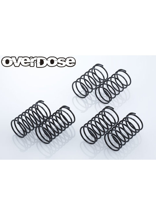 Overdose High Performance Shock Spring φ1.1mm Set (3x2)