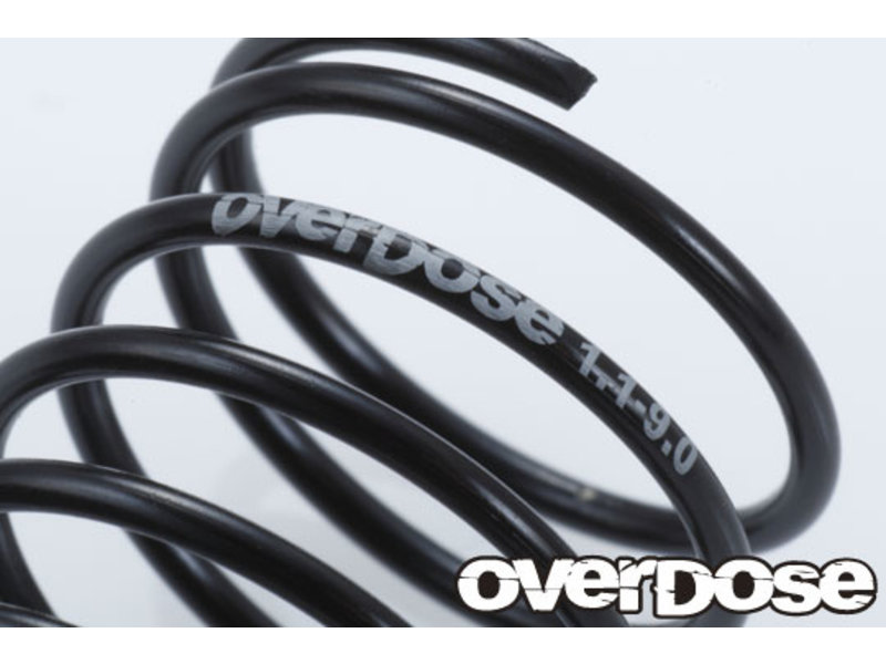 Overdose High Performance Shock Spring φ1.1mm Set (3 types x 2 pcs)