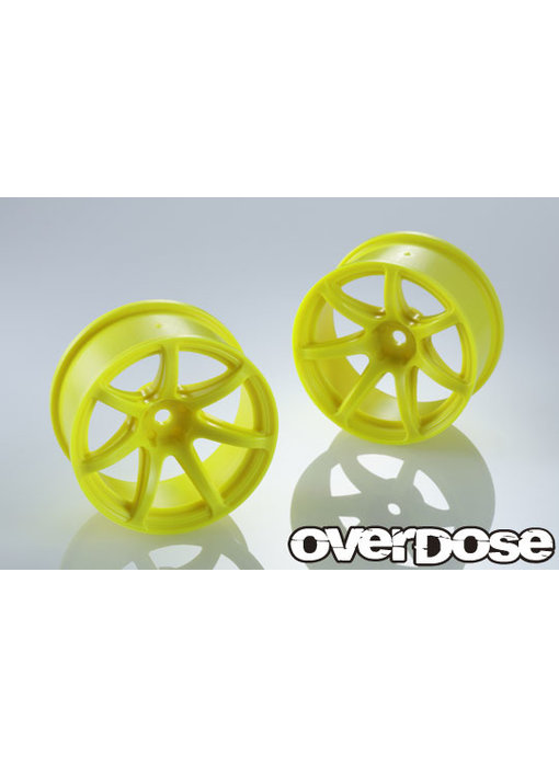 Overdose R-SPEC Work Emotion T7R / Fluor Yellow / 7mm (2)