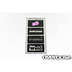 WELD/OD 3D Number Plate Sticker