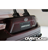 Overdose WELD/OD 3D Number Plate Sticker