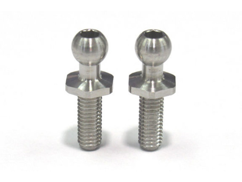 ReveD SPM Titanium Rod End Ball L / φ4.3mm / Screw Length 8.0mm (2pcs)