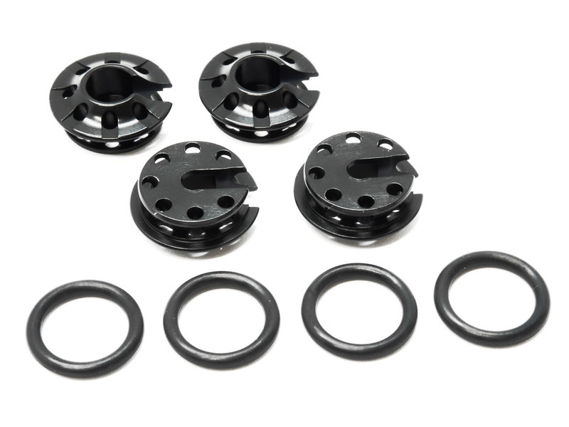 WRAP-UP Next 0524-FD - Aluminum Spring Hold Retainer - Black (4pcs)