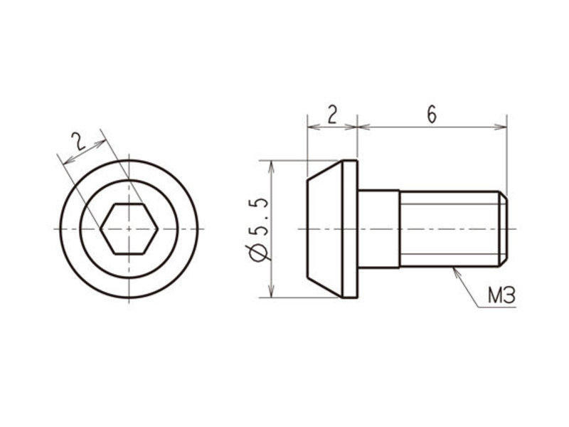 ReveD SPM Titanium Spur Gear Screw (4pcs)