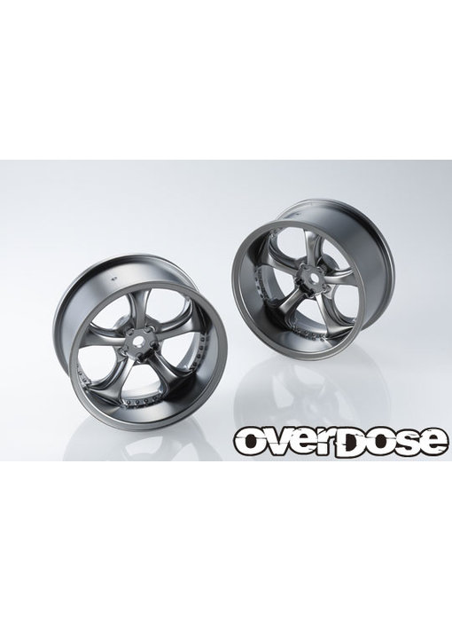 Overdose Work VS KF / Matte Black Metal Chrome / 7mm (2)