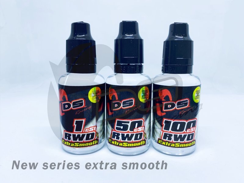 DS Racing RWD Shock Oil 100 cSt - Extra Smooth Compound